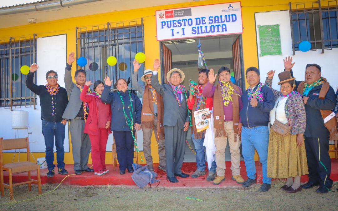 Apertura del Establecimiento de Salud en el Centro Poblado Sillota, Distrito de Asillo